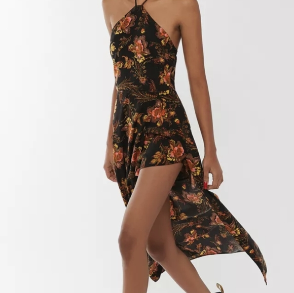 Urban Outfitters side slit maxi romper/dress - Picture 7 of 7